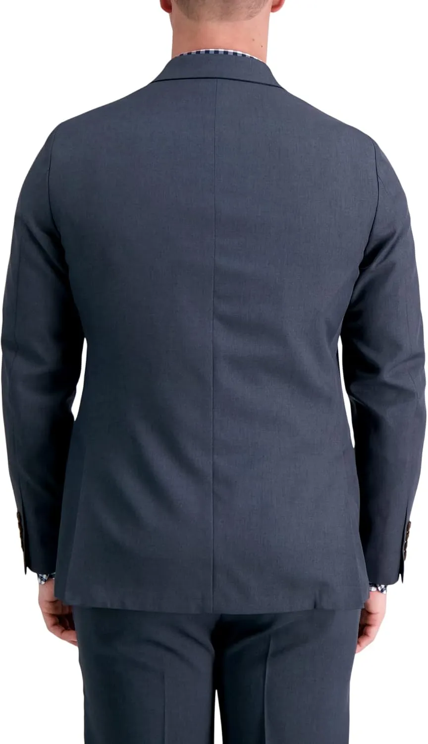Haggar Men's Smart Wash with Repreve Slim Fit Suit Separates-Pants & Jackets