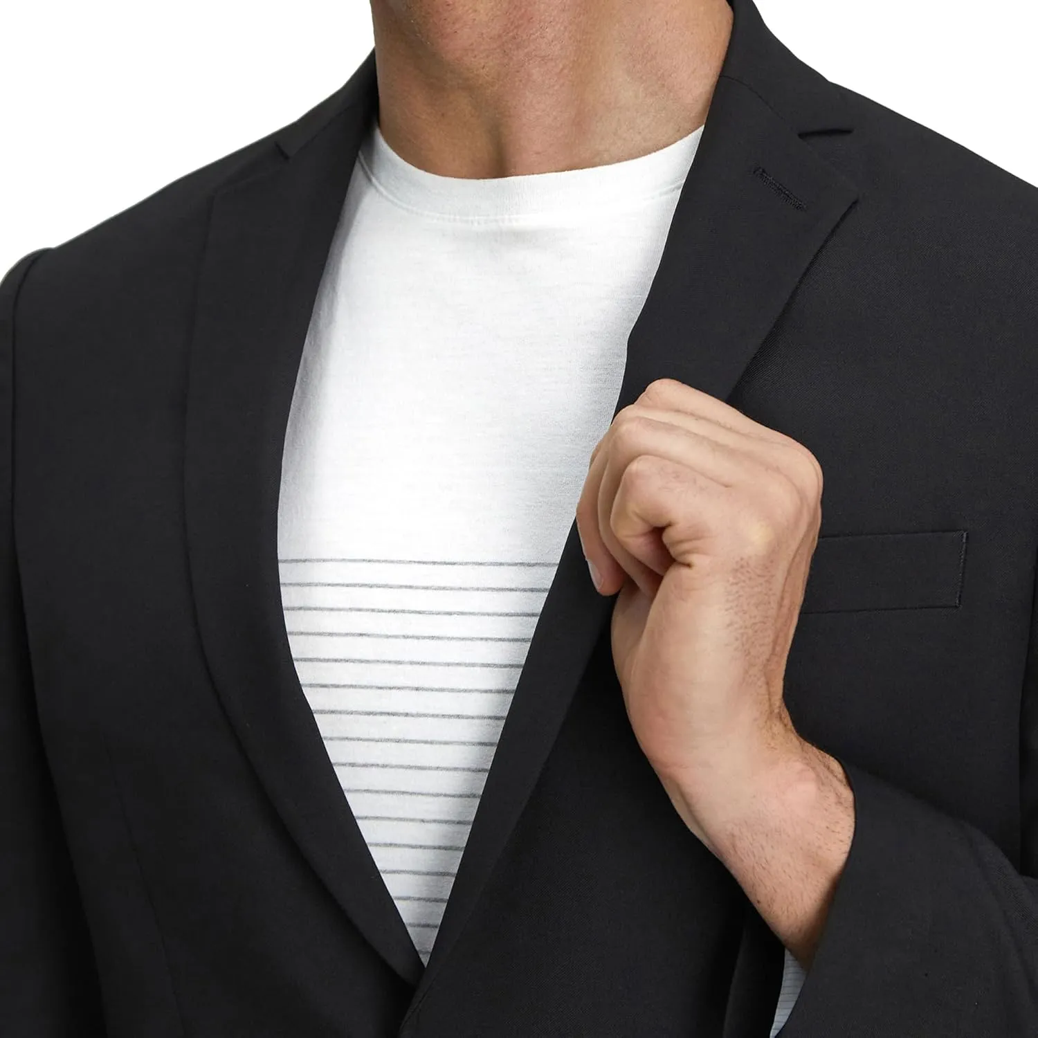 Haggar Men's Smart Wash with Repreve Slim Fit Suit Separates-Pants & Jackets