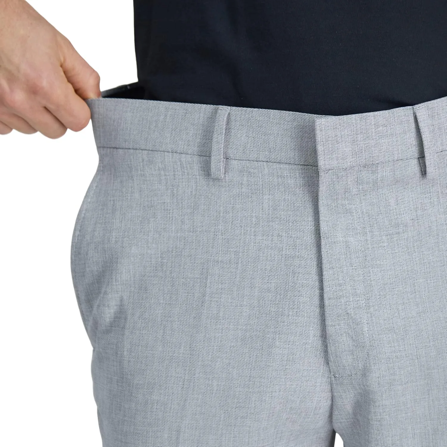 Haggar Men's Smart Wash with Repreve Slim Fit Suit Separates-Pants & Jackets