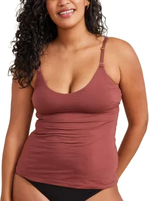HATCH Collection | Breastfeeding and Nursing Tank | The Clip Down Nursing Tank Top Cami with Built in Bra Support S-XL