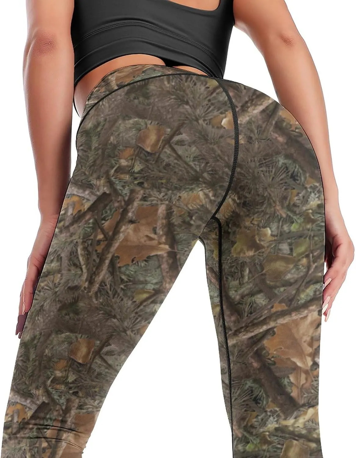 High Waisted Yoga Pants for Women 4-Way Stretch Soft Running Workout Leggings Athletic Yoga Pants