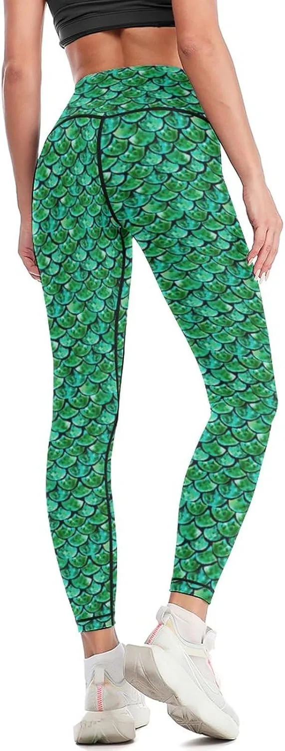 High Waisted Yoga Pants for Women 4-Way Stretch Soft Running Workout Leggings Athletic Yoga Pants