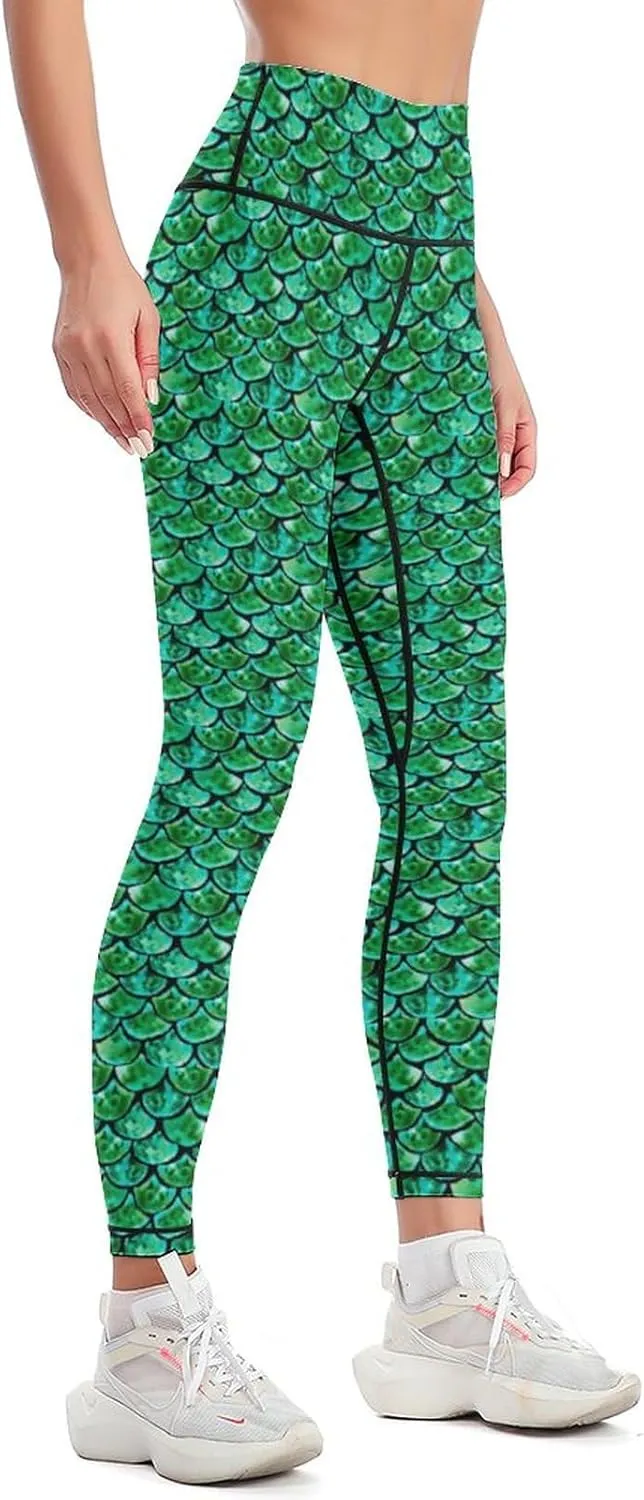High Waisted Yoga Pants for Women 4-Way Stretch Soft Running Workout Leggings Athletic Yoga Pants