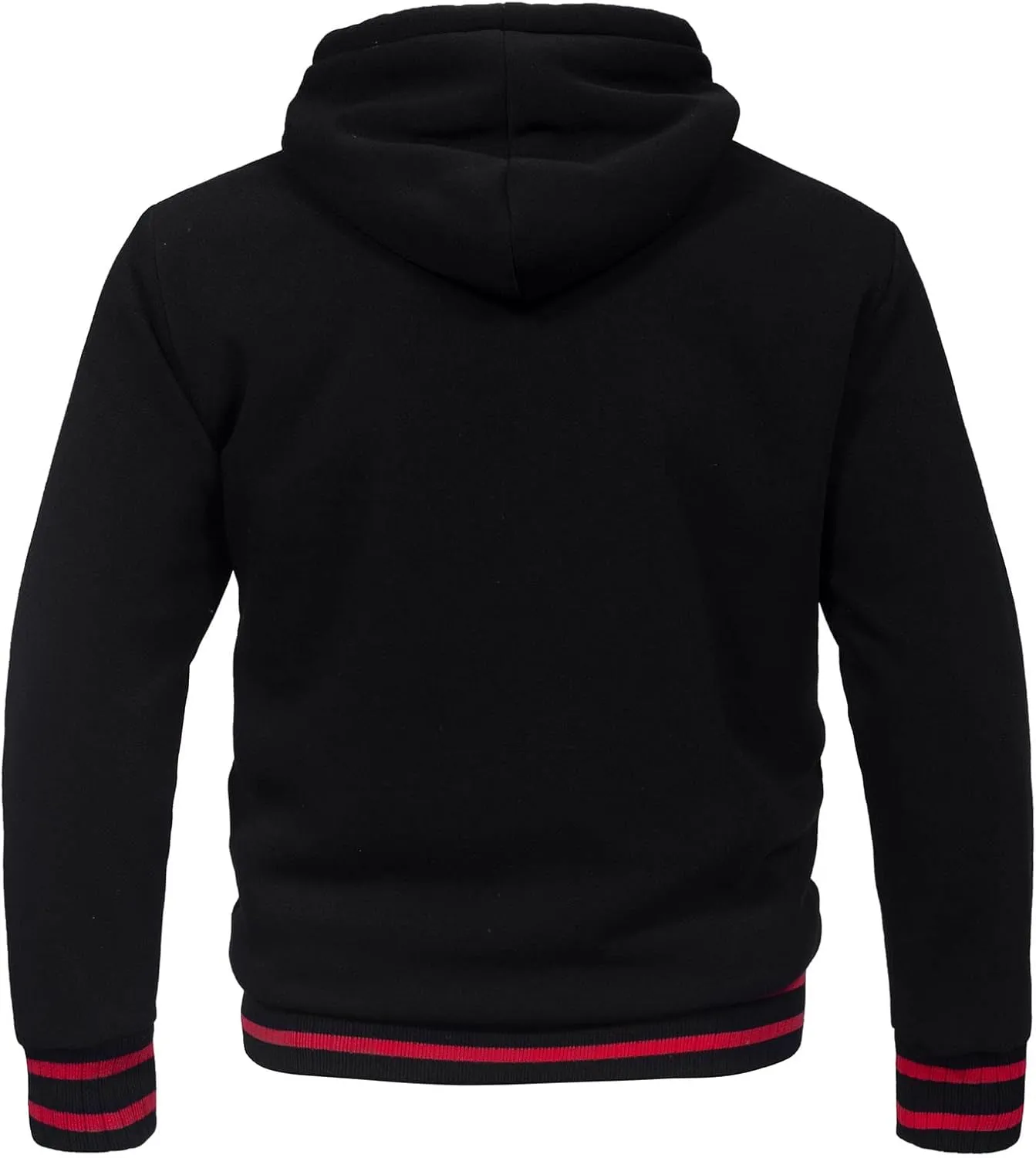Hoodies for Men Casual Zip Up Heavyweight Fleece Hooded Sweatshirts Winter Sherpa Lined Warm Pullover Jackets