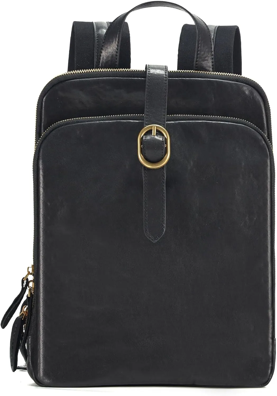 JOYIR Genuine Leather Backpack for Women Fashion Leather Backpack Stylish Quilted Travel Backpack