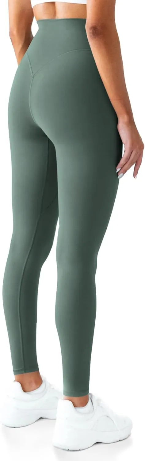 Kamo Fitness High Waisted Yoga Pants 25" Inseam Ellyn Leggings Butt Lifting Tie Dye Soft Workout Tights