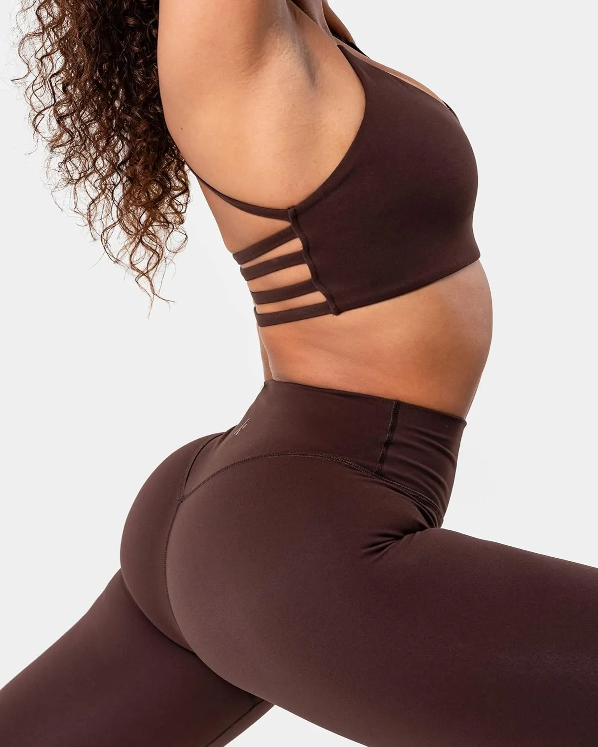 Kamo Fitness Serenity No Front Seam Leggings 25" Inseam Yoga Pants High Waisted Soft Workout Tights