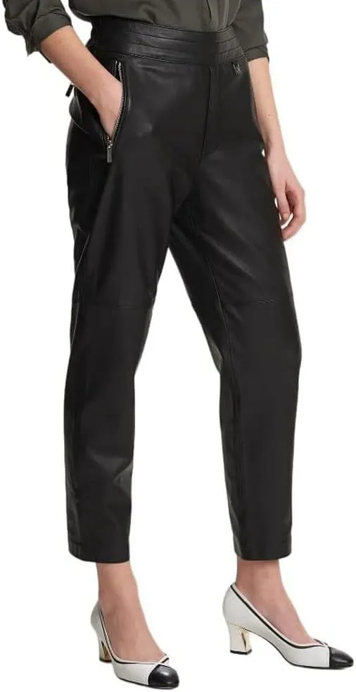Karl Lagerfeld Paris Women's Leather Skirt and Pants
