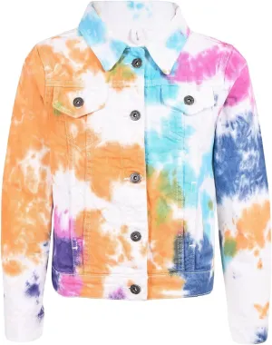 Kids Girls Jackets Designer Denim Style Fashion Jean Jacket Coat New Age 3-13 Yr
