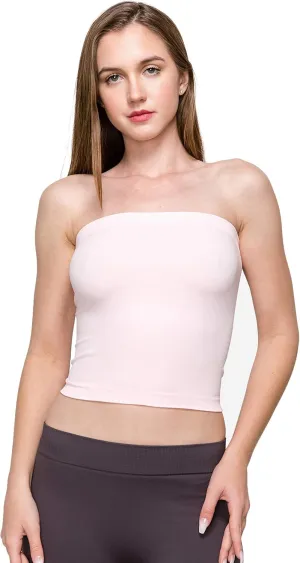 Kurve Medium Length Bandeau Bra Top - UV Protective Fabric UPF 50  (Made with Love in The USA)