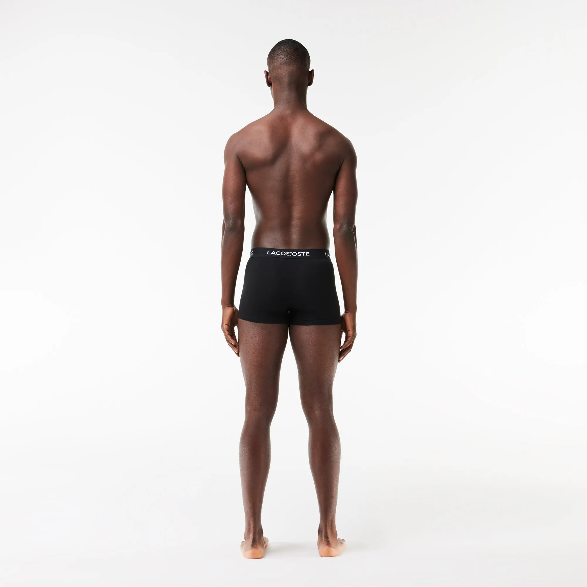 Lacoste 5 Pack Cotton Stretch Trunk - Black/Pastille Mint/Lighthouse Red/Ledge-Reseda /Light Orange