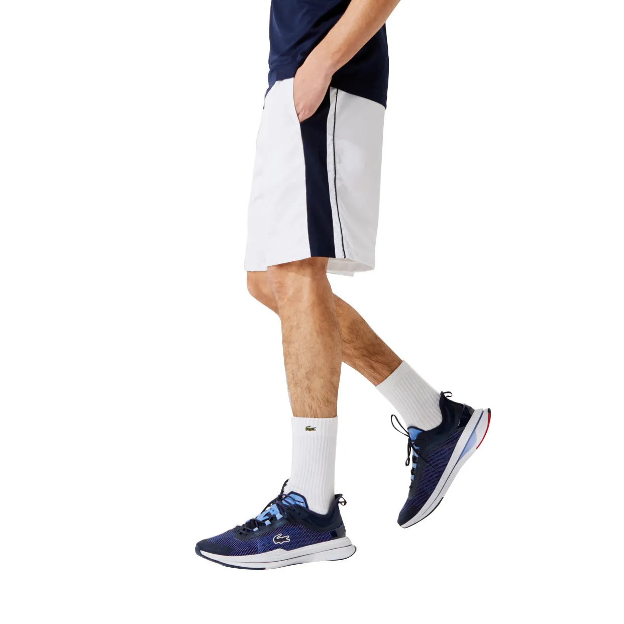 Lacoste Sport Contrast Bands Lightweight Golf Shorts 2021