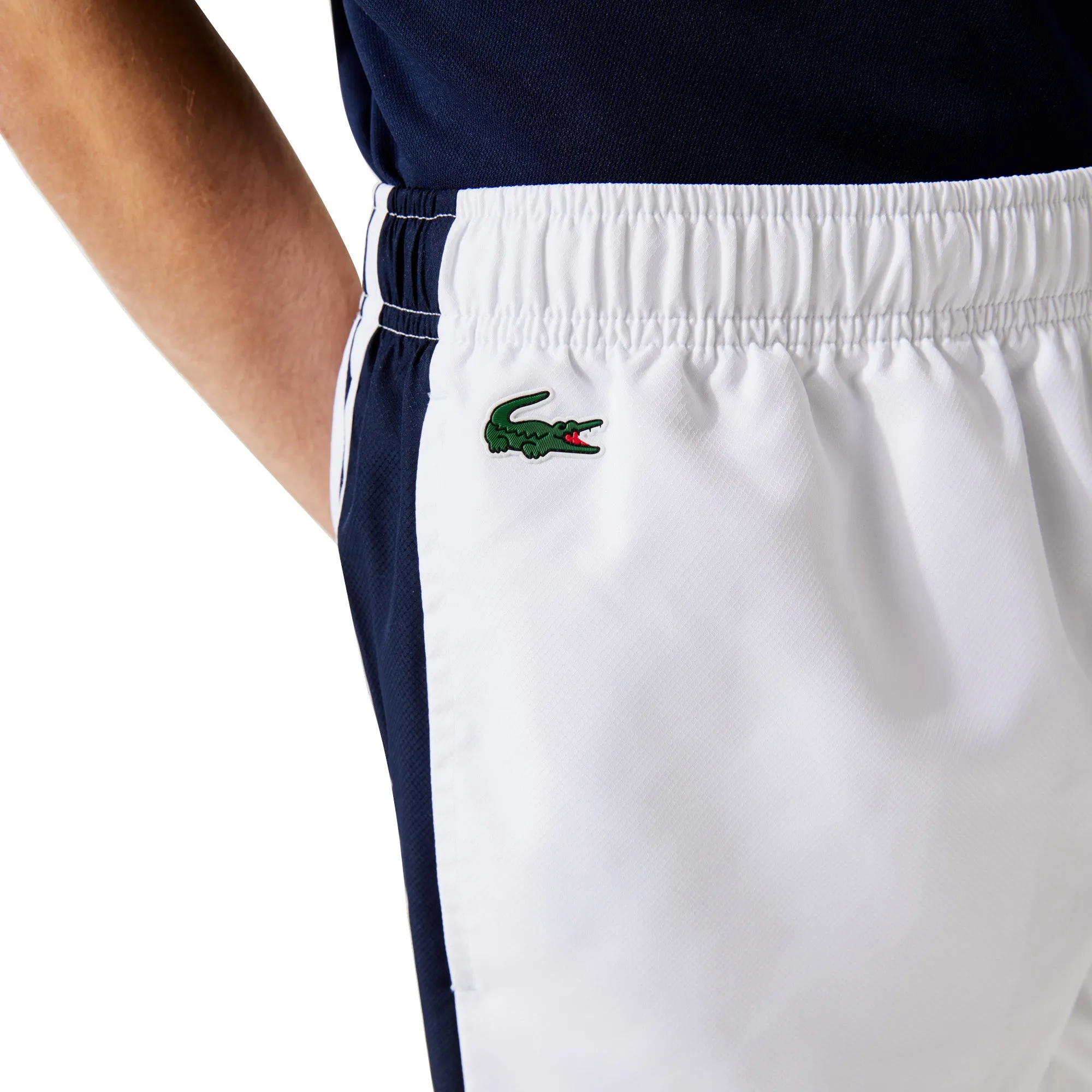 Lacoste Sport Contrast Bands Lightweight Golf Shorts 2021