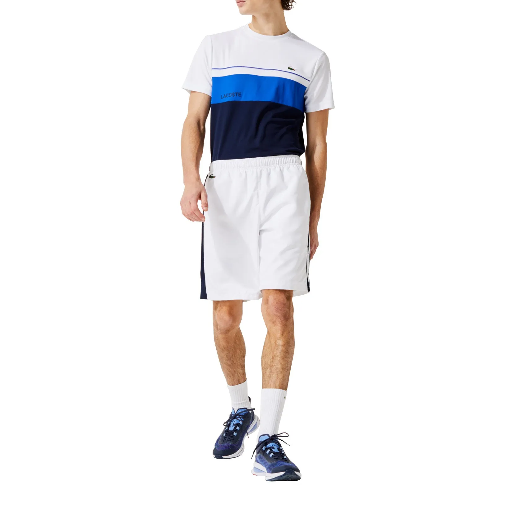 Lacoste Sport Contrast Bands Lightweight Golf Shorts 2021