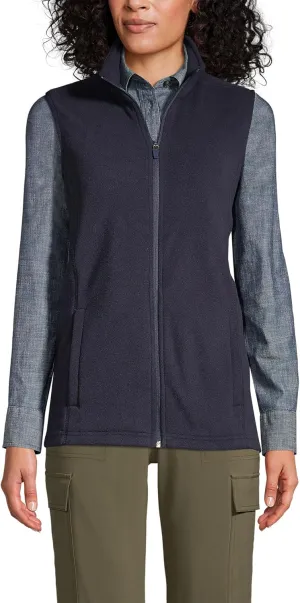 Lands' End Women's Thermacheck 100 Fleece Vest