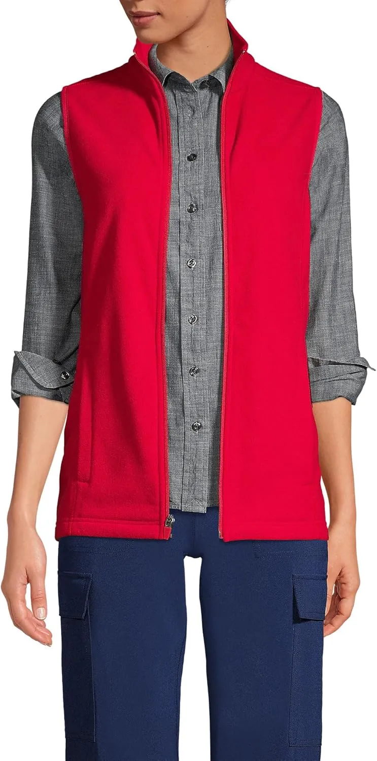 Lands' End Women's Thermacheck 100 Fleece Vest