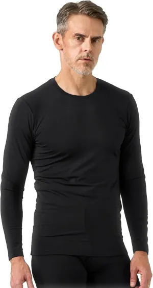 LAPASA Men's Thermal Underwear Top Crewneck Long Sleeve Shirt Base Layer Lightweight Midweight Heavyweight Winter M09/M26/M55