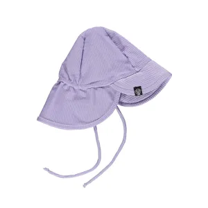 Lavender Ribbed Hat - One size