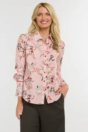 Let's Dance Shirt Ballet Pink