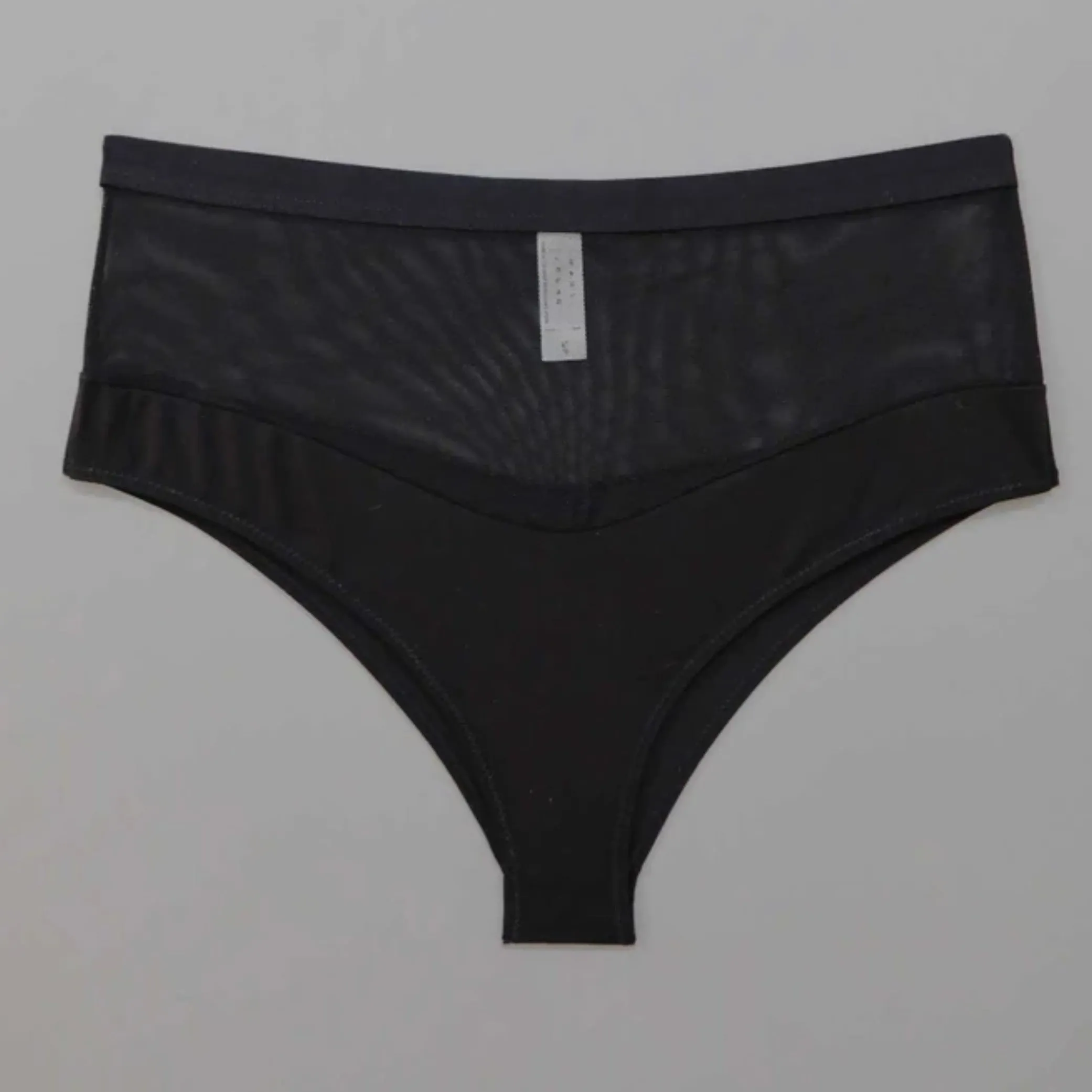 Logan High Cut Bikini (Black)