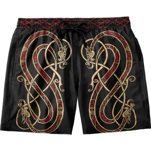 Loki Swim Trunks - Fire Edition