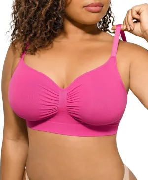 Lover-Beauty Bralettes for Women - Wireless Seamless Bra Stretch Comfort No Underwire Unlined Everyday Bras