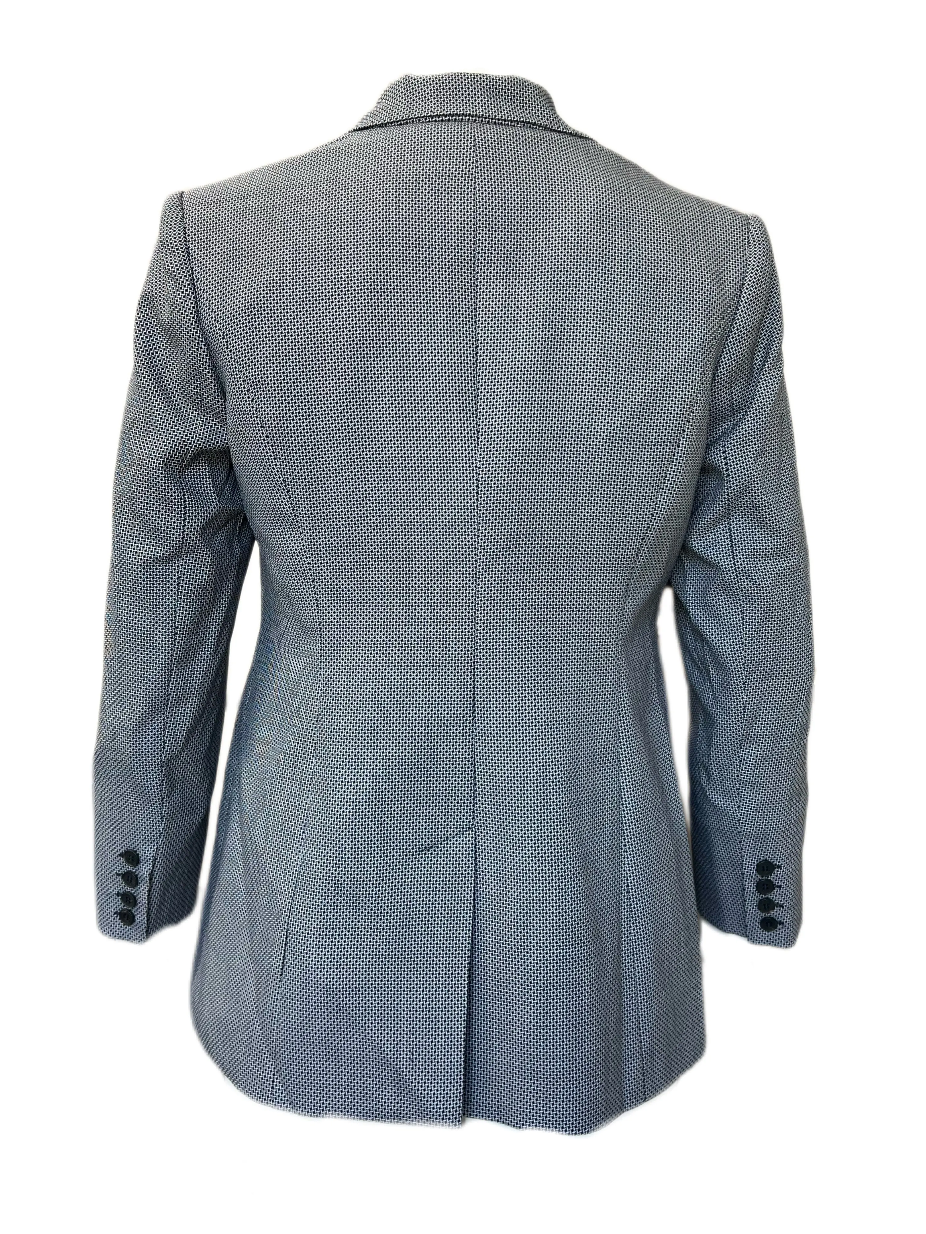 Marina Rinaldi Women's Navy Canberra Button Down Blazer Size 14W/23 NWT