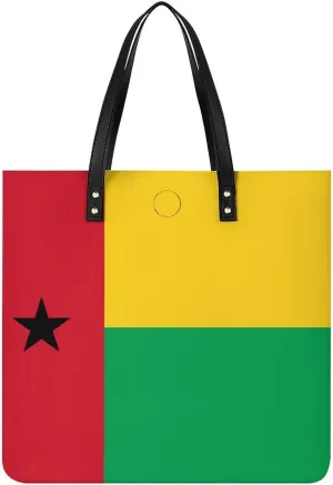 Marshall Lslands Flag Women's Leather Hobo Handbag Stylish Tote for Everyday Essentials