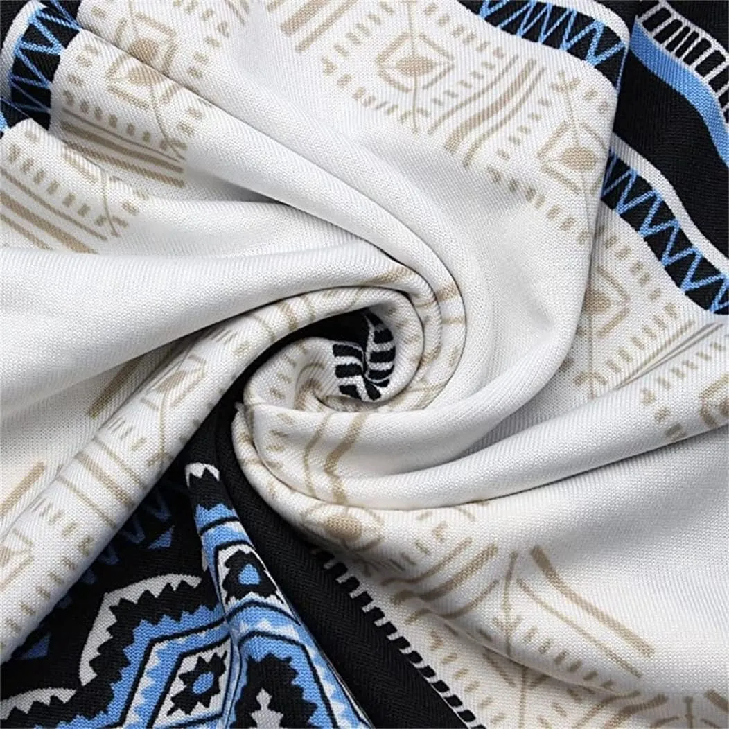 Melliflo Maxi Skirts for Women Stylish Multicolored Print High Waist Flare Long Maxi Skirt