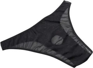 Men Bulge Pouch Underpants Sexy Low waist Briefs Soft Cotton Panties Ice Silk Seamles Underwear Pure One-piece Thong