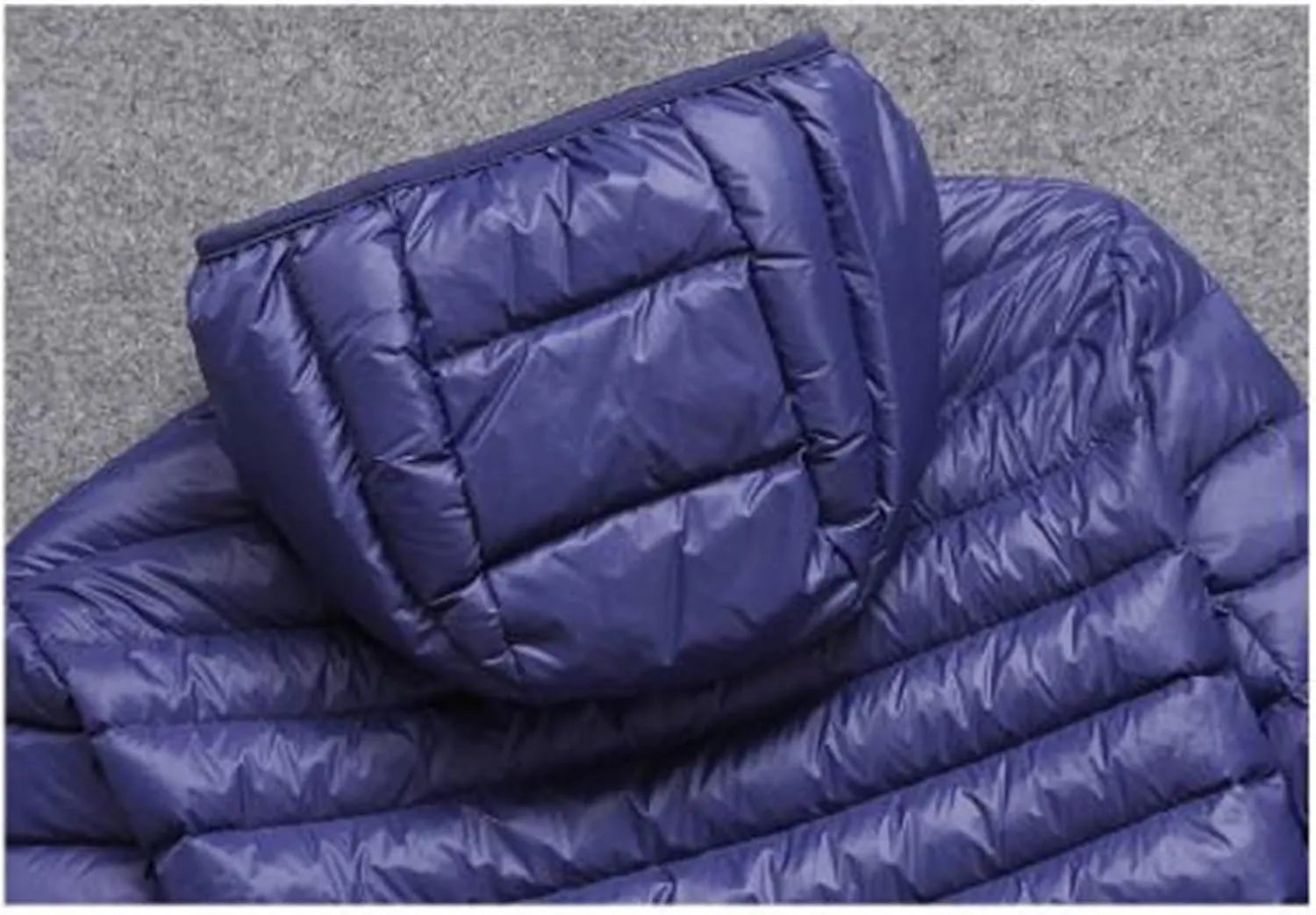 Men Spring Autumn Fashion Lightweight Duck Down Down Jacket Short Hooded Winter Warm Puffer Jacket