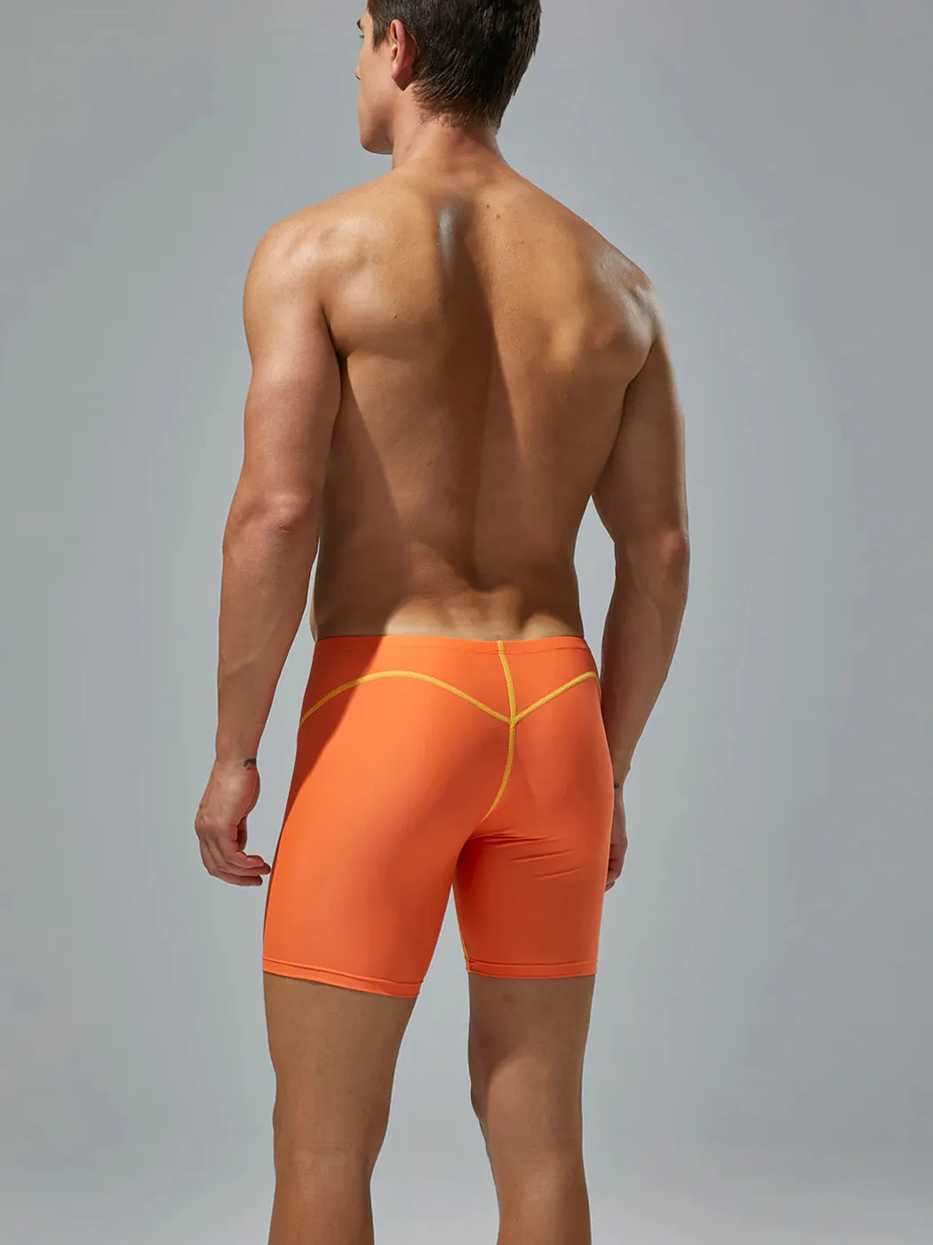 Mens Athletic Quick-drying Swim Trunks