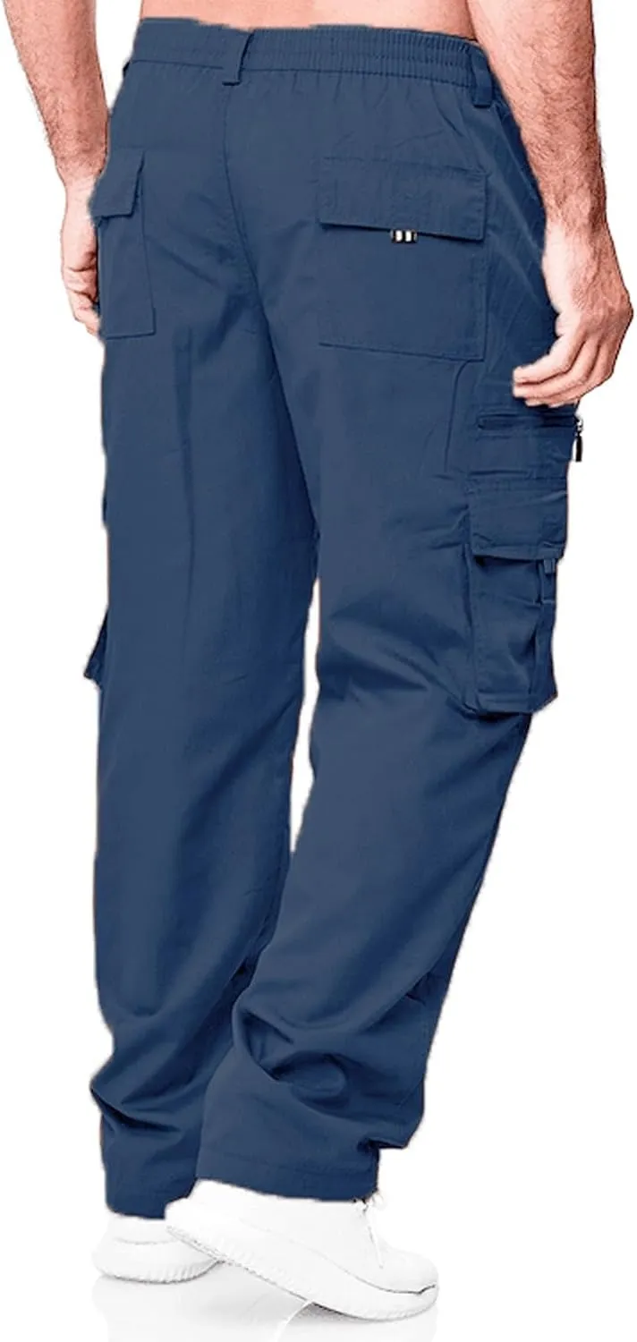 Mens Casual Joggers Unisex Fleece Jogging Bottoms Neon Orange Sweatpants Men Workout Pants for Men Travel Pants