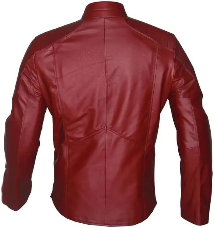 Mens Smallville Clark Kent Tom Welling Genuine Leather Superman Jacket