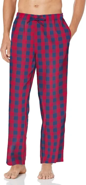 Nautica Men's Soft Woven 100% Cotton Elastic Waistband Sleep Pajama Pant
