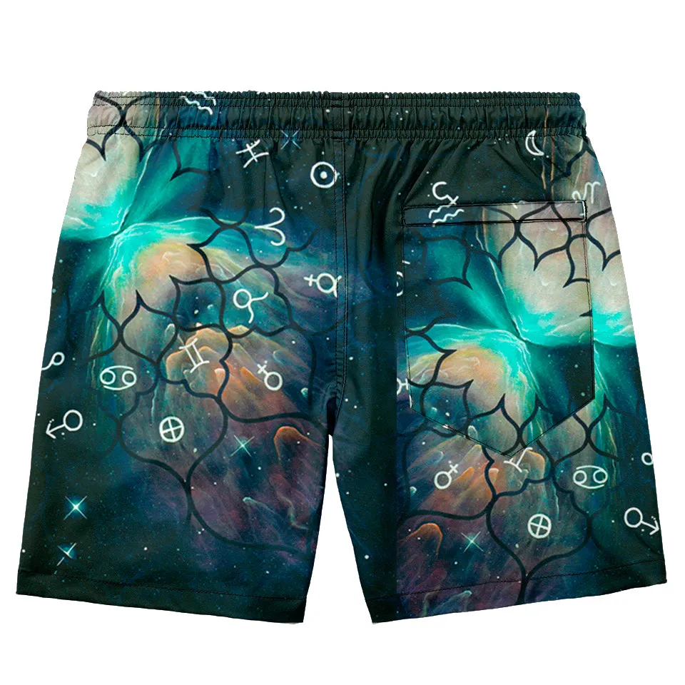 Nebula Swim Trunks