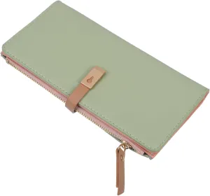 NOLITOY Long Purse for Women Leather Purses Stylish Clutch Bag for Mom Grandma Wife