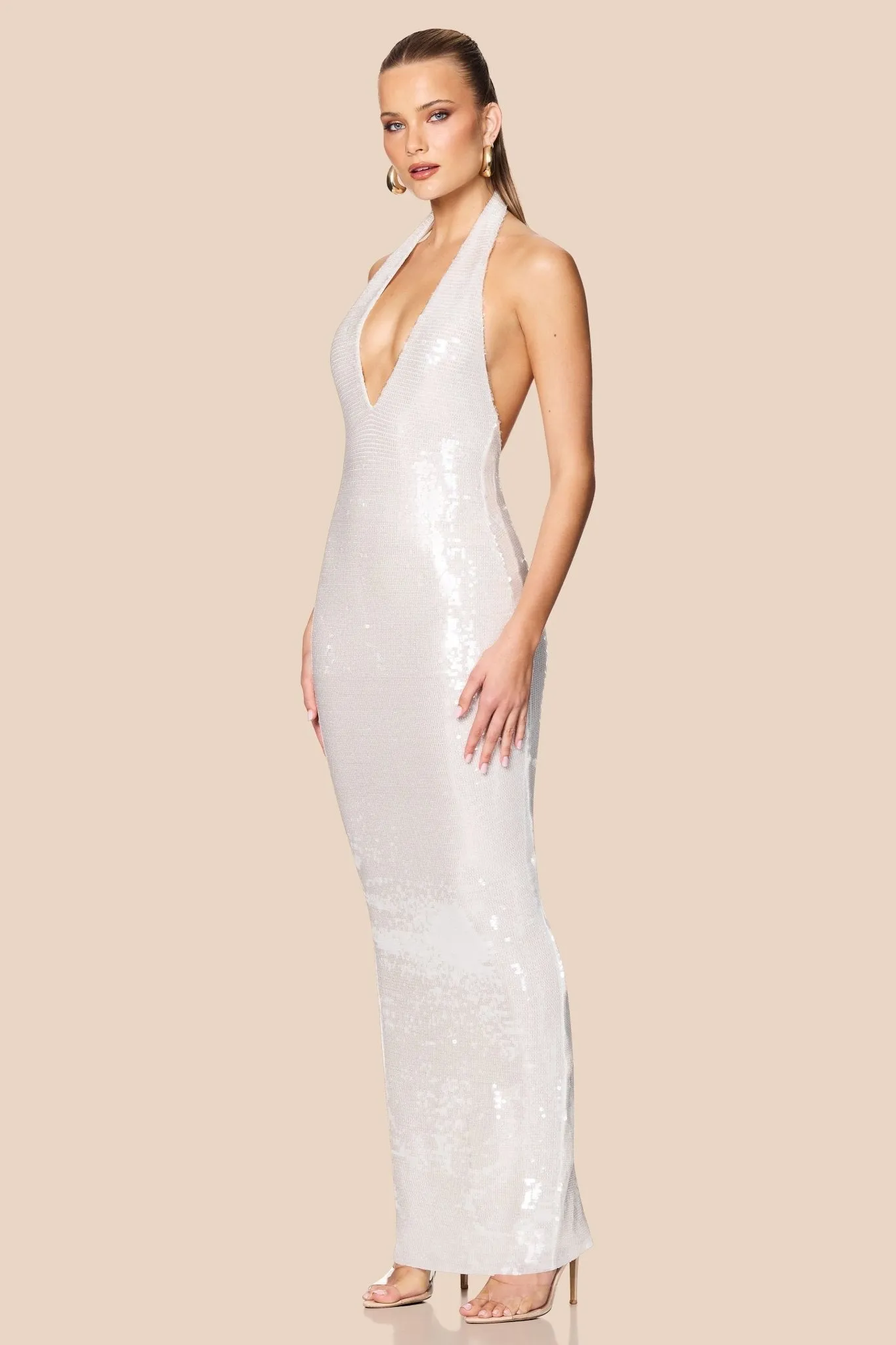 Nookie Siren Gown - White