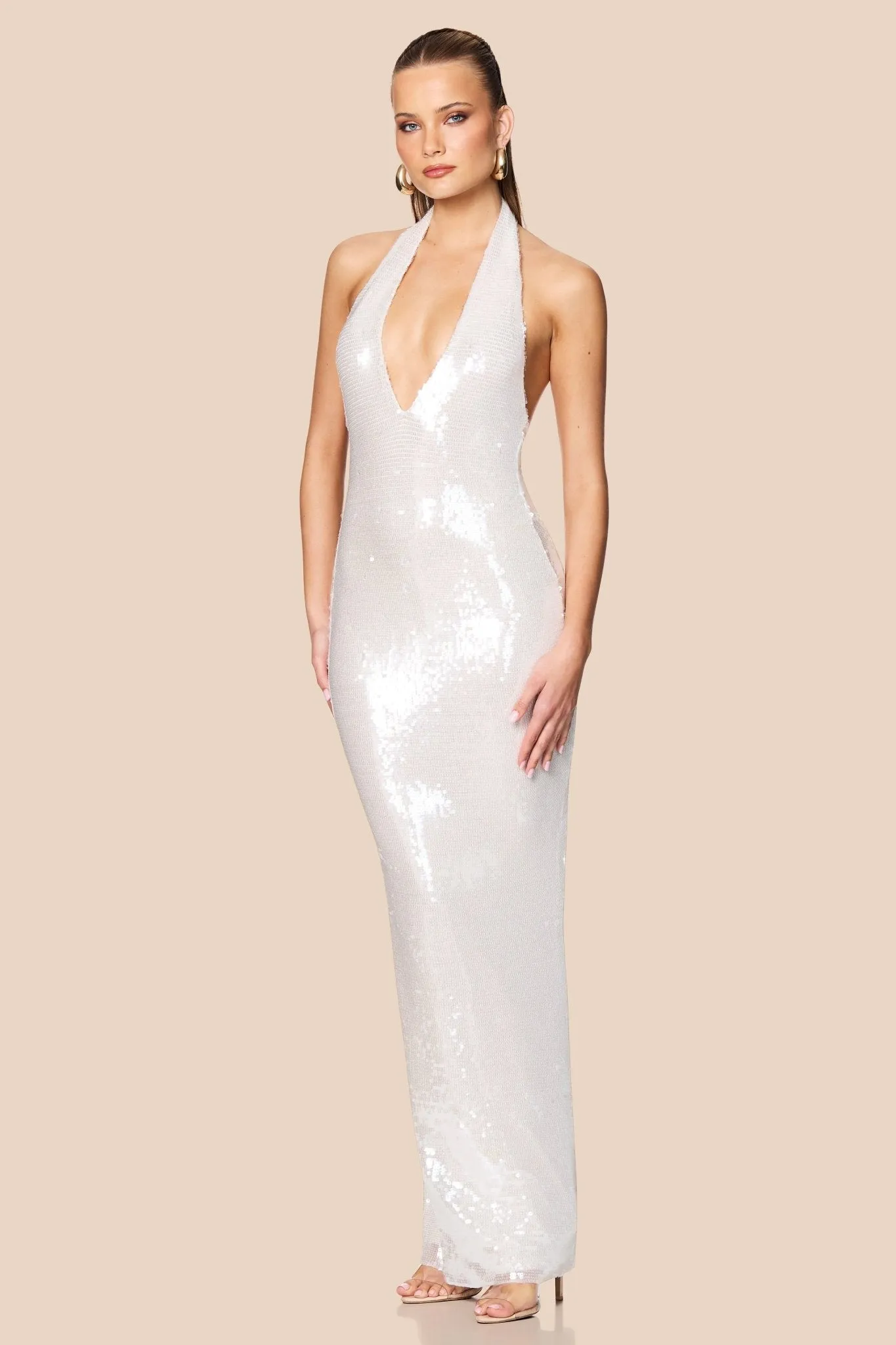Nookie Siren Gown - White