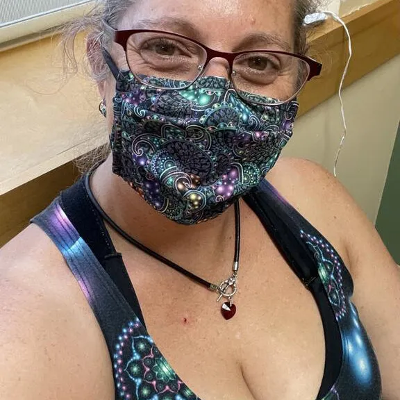Psychedelic Tank Top (UV/RGB, Eco-Friendly, Womens, Racerback) | LUMINDALA