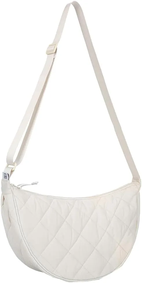 Puffy Shoulder Bag Slouchy Tote Bag Large Crossbody Bag Lightweight Puffer Hobo Handbag Purse 2025