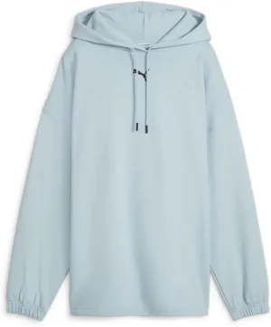 PUMA Womens Dare To Small Logo Oversized Hoodie Casual Outerwear Casual - Blue - Size XL