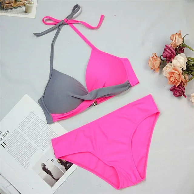 Push Up Swimwear Women Bikini Set