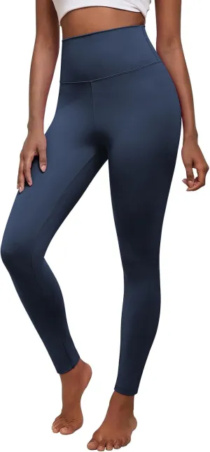 QIANXIZHAN Women's High Waisted Leggings, Thick Yoga Pants Soft Elastic Tummy Control for Workout Athletic