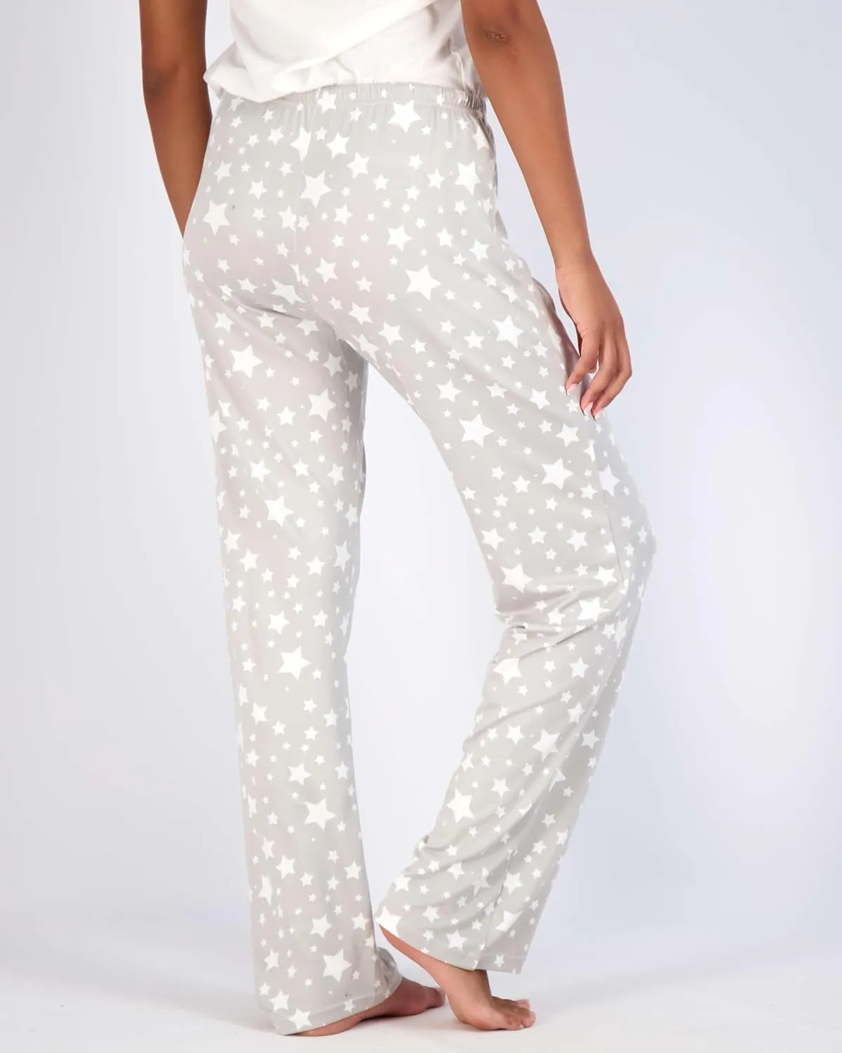 Real Essentials 3 Pack: Womens Ultra-Soft Comfy Pajama Lounge Pants Sleepwear (Available in Plus Size)