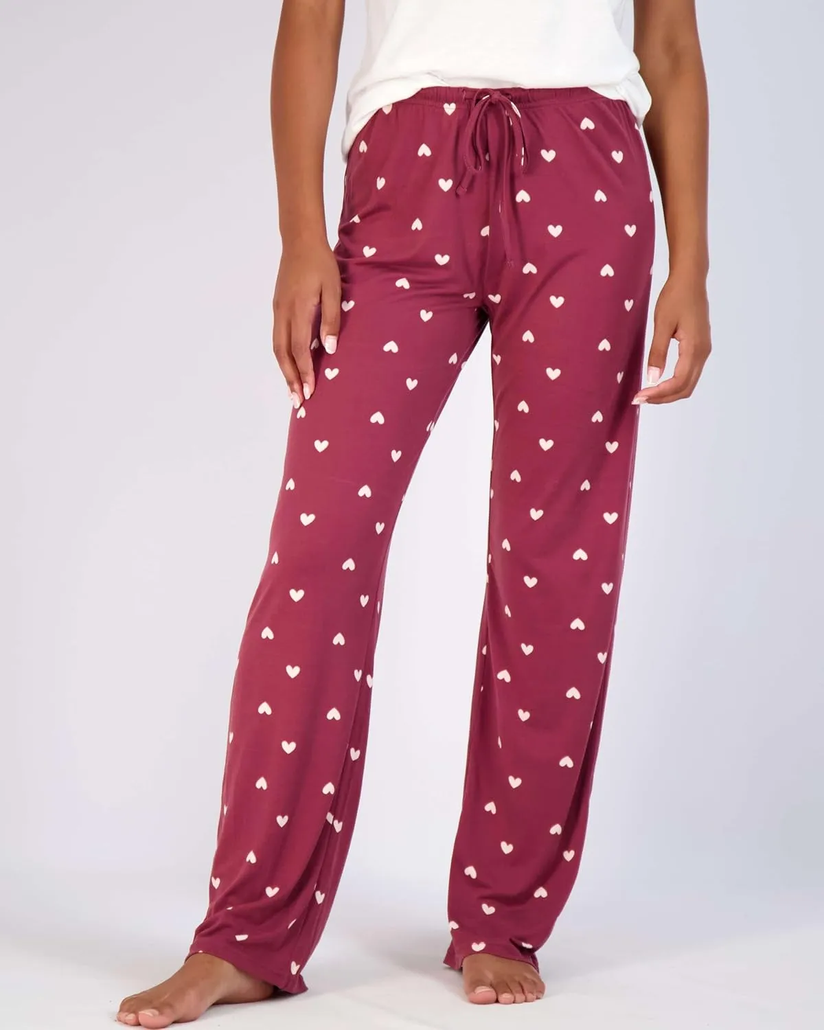 Real Essentials 3 Pack: Womens Ultra-Soft Comfy Pajama Lounge Pants Sleepwear (Available in Plus Size)