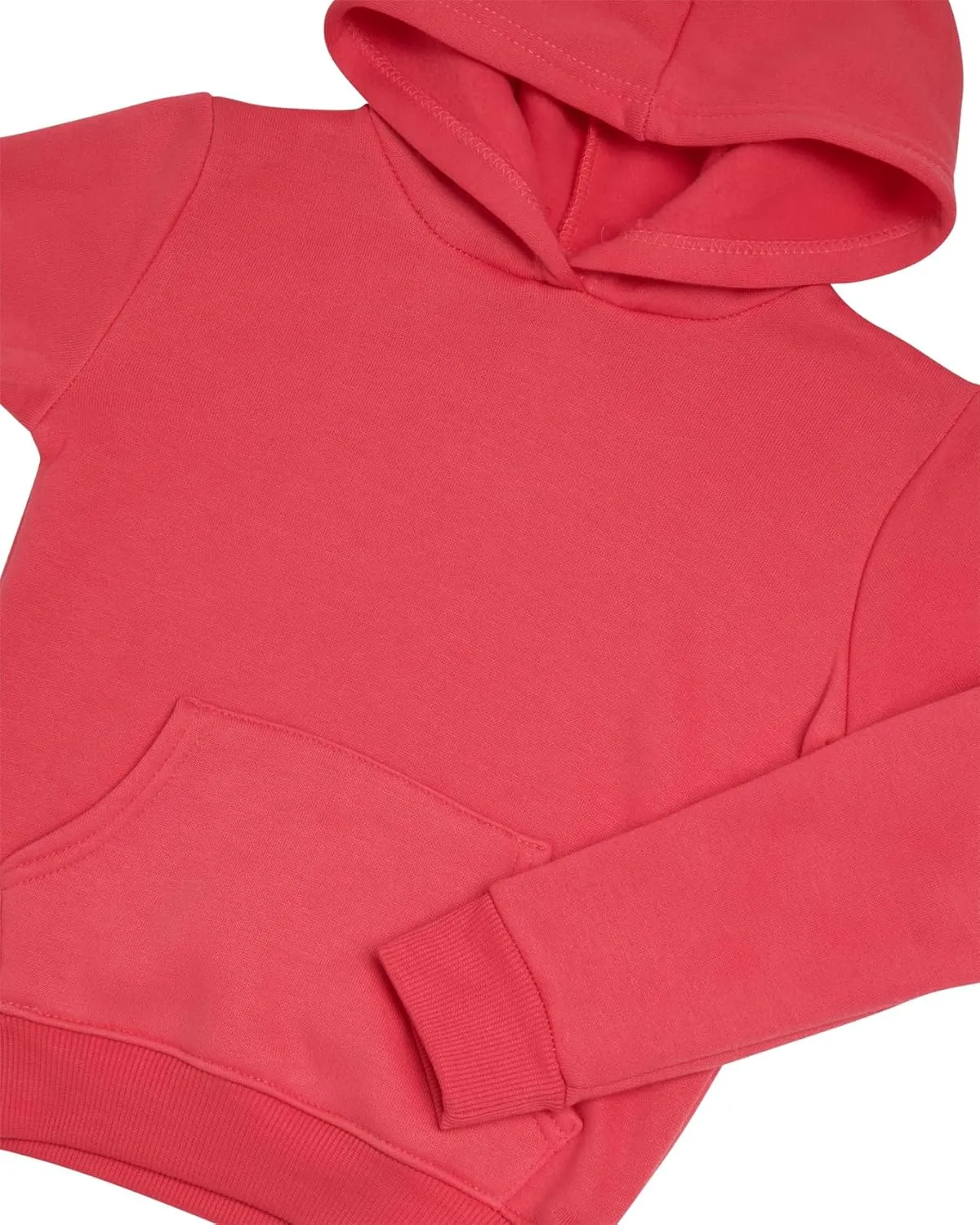 Real Love Toddler Girls' Jogger Set - 2 Piece Soft Fleece Pullover Hoodie and Jogger Pants for Little Girls (2T-6)