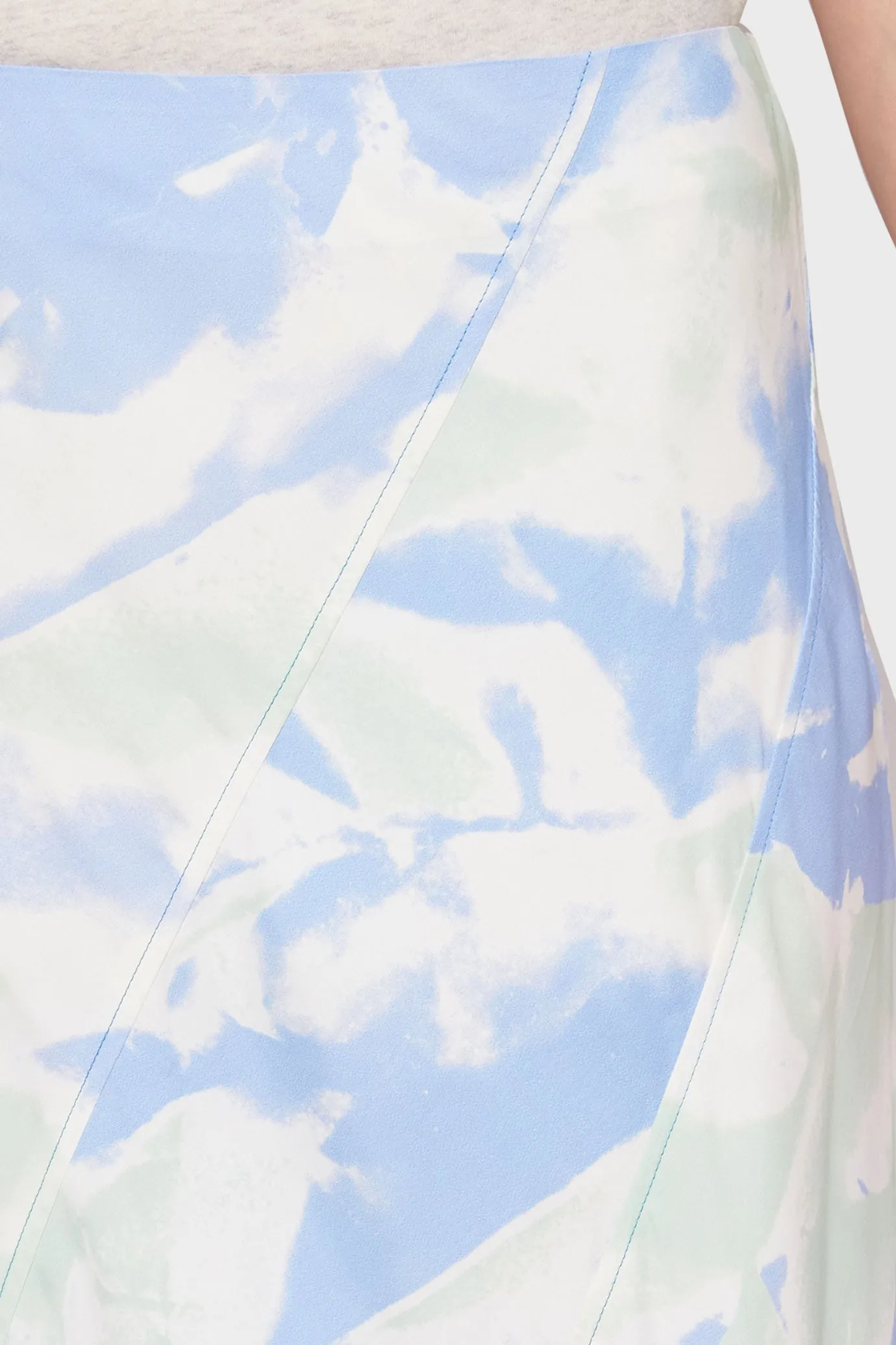 Remi Printed Midi Skirt