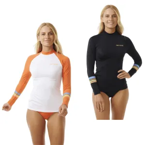 Rip Curl Womens Tide Revival Long Sleeve Rash Vest