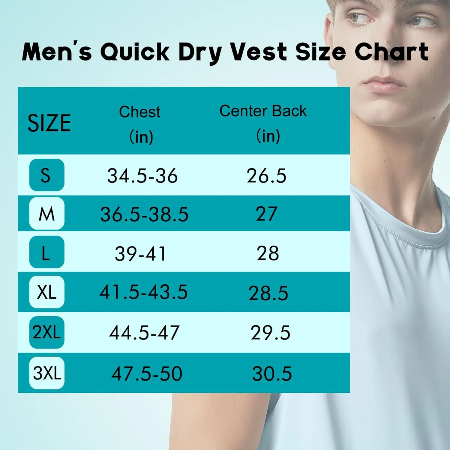 Riverruns Men's Sleeveless Tank Tops Quick Dry Workout Shirts for Gym Fitness Running Beach Swim
